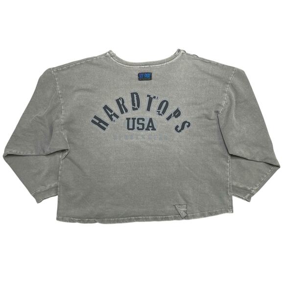 Vintage Rare HARDTOPS USA Sports Gear Distressed Oversized Crewneck Sweater - XL - Picture 1 of 7